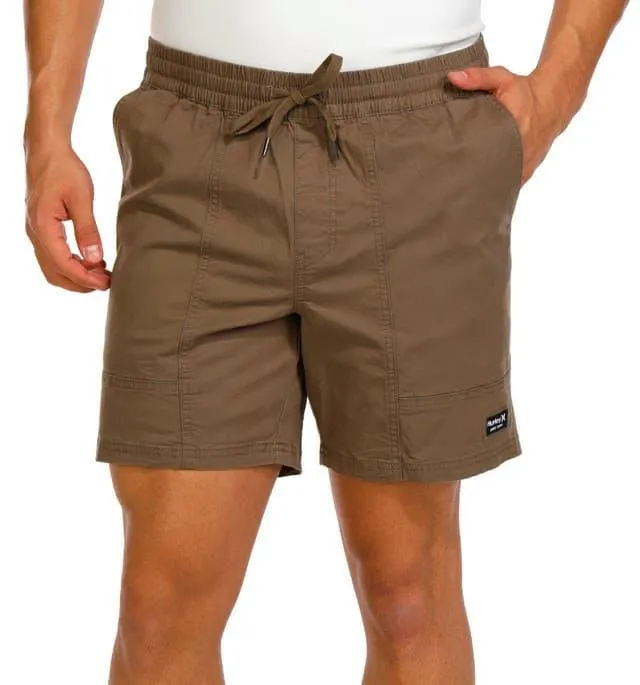 Hurley Mens Intinerary Pull-On Twill Walk Shorts