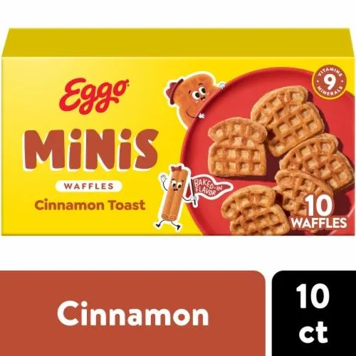 Eggo® Minis Cinnamon Toast Frozen Waffle Bites