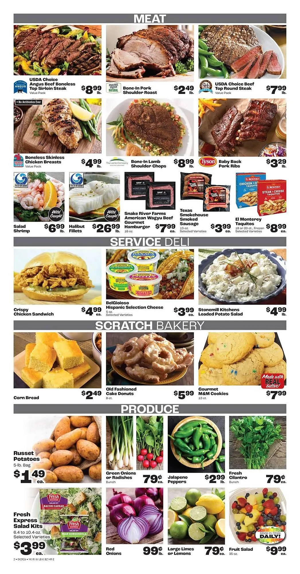 Weekly promotion Rosauers weekly ad spanning from April 29 to May 5 2026 - Page 2 for Catalogue 365