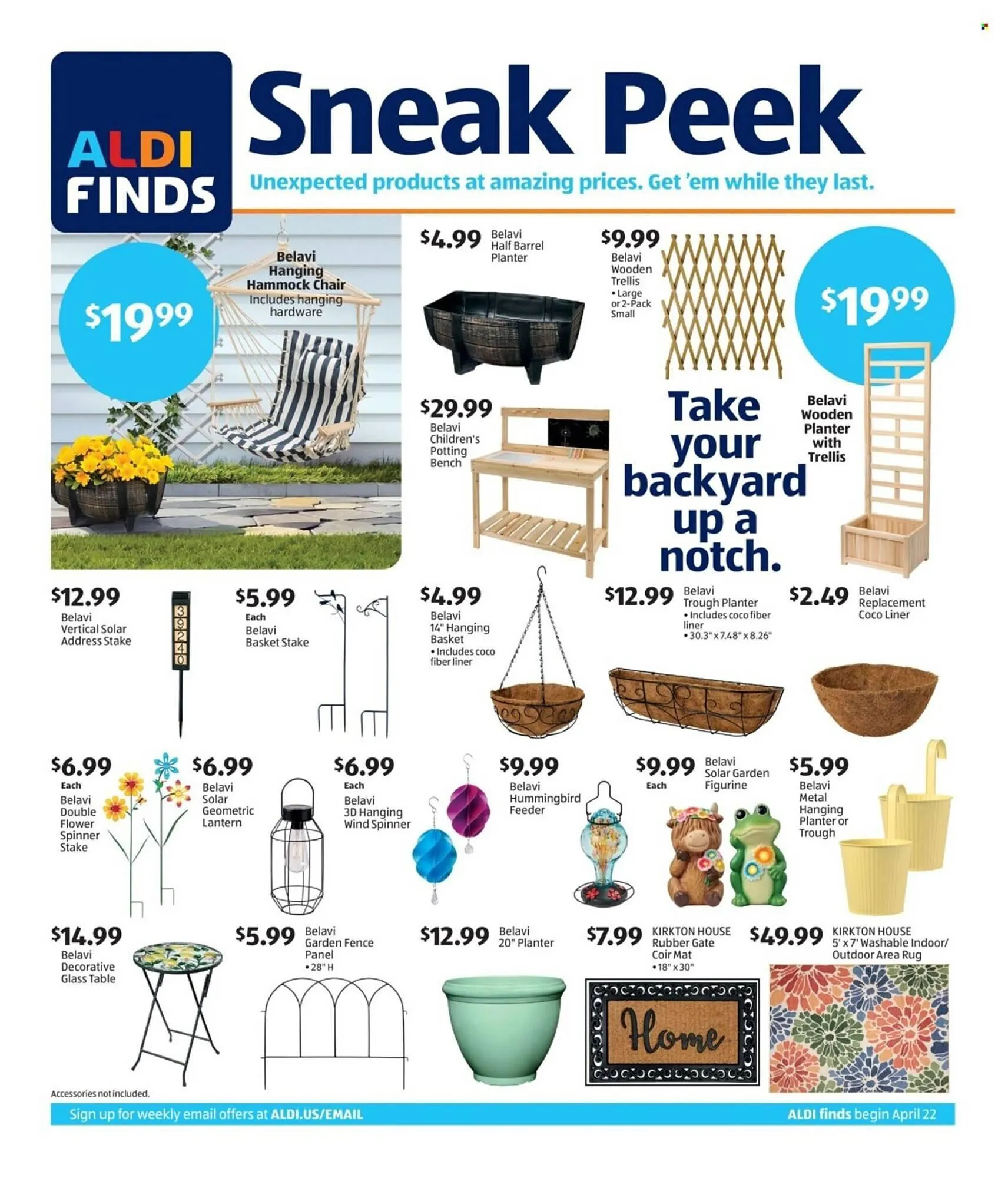 Weekly ad Aldi weekly ad from April 22 to April 28 2026 - Page 1