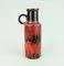 VintageModel 401-28 Lava Drip Glaze Shades of Orange and Brown Vase from Scheurich, 1970s