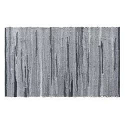 Copper Creek Mills Tonal Chindi Charcoal 20" x 34" Accent Rug