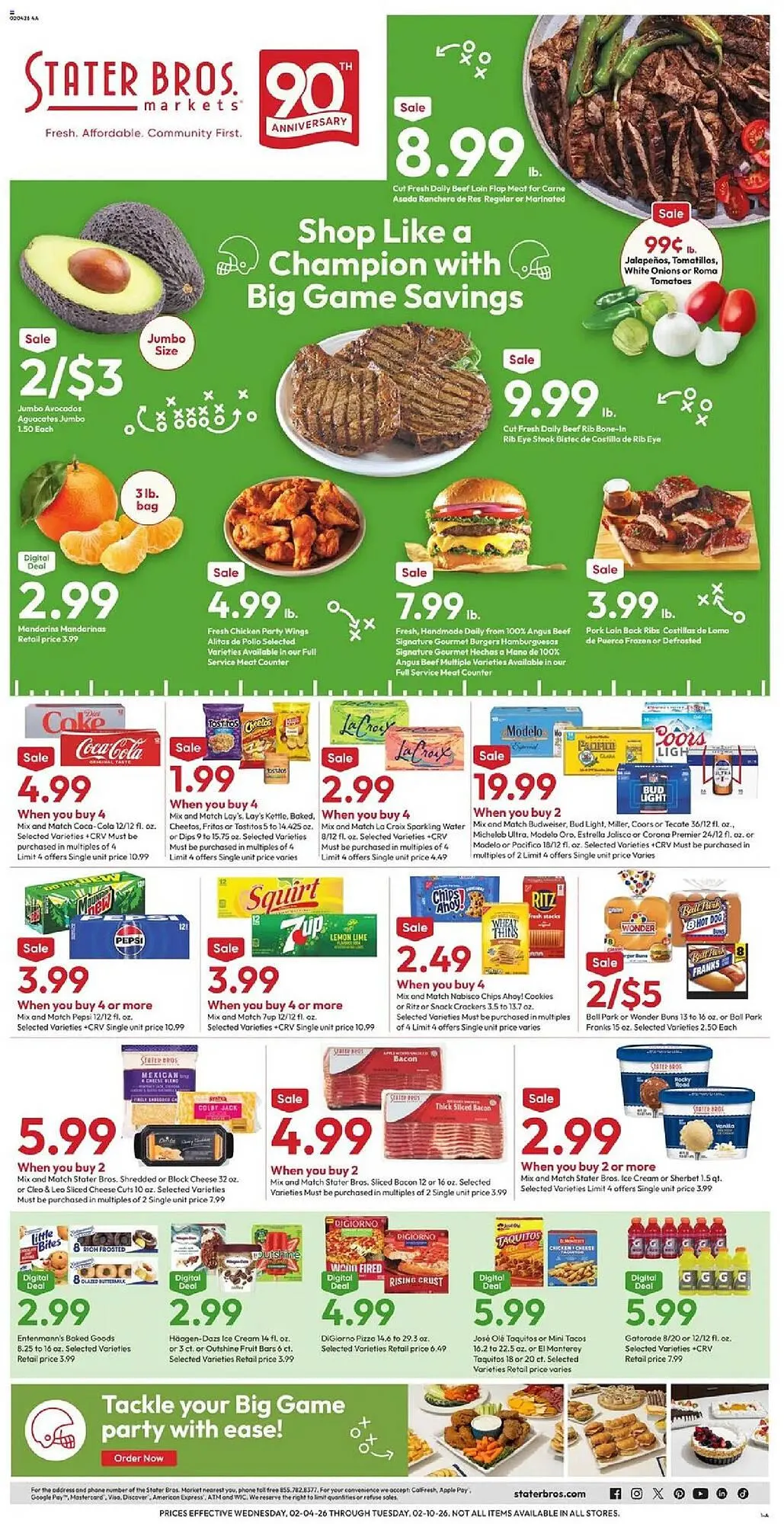 Stater Bros weekly ad - 1