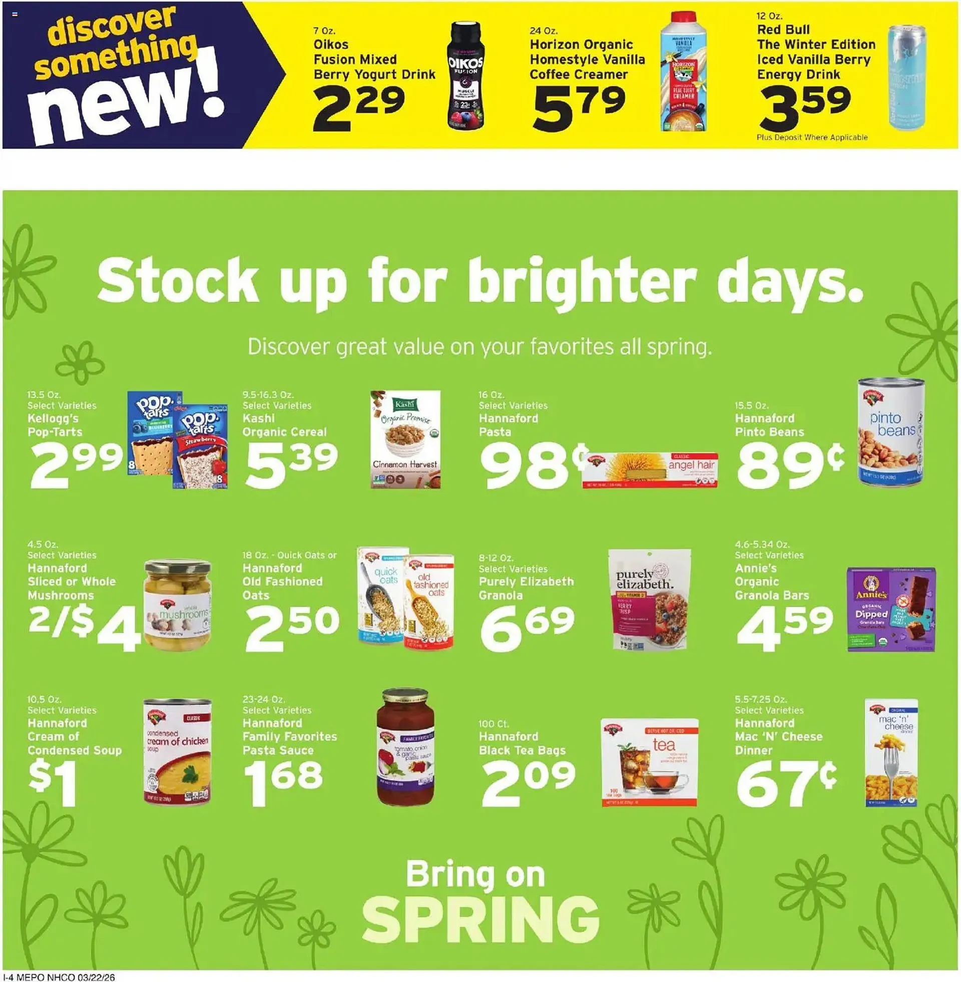 Weekly ad Hannaford flyer from March 22 to March 28 2026 - Page 12