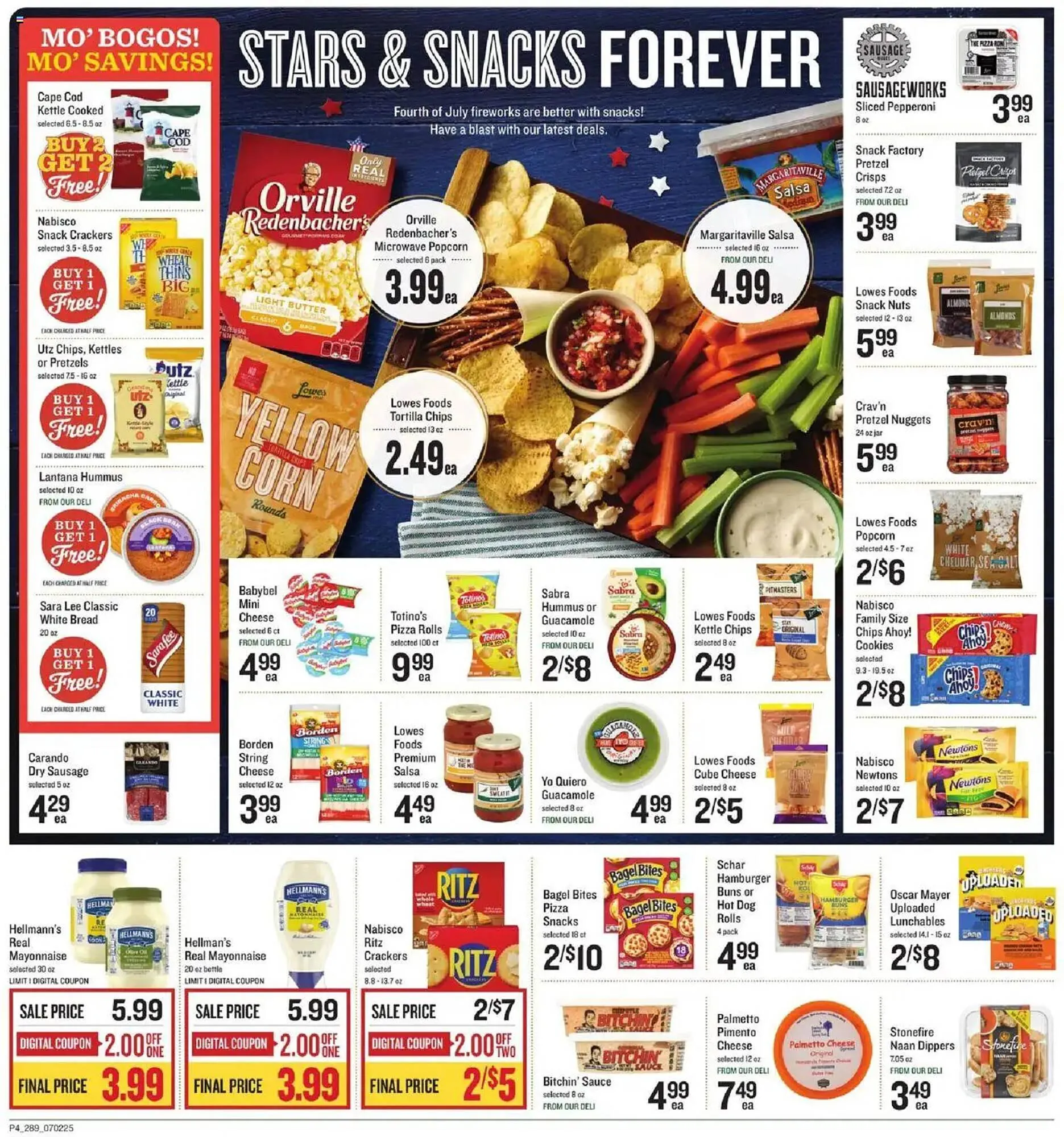 Weekly ad Lowes Foods Weekly Ad from July 2 to July 9 2025 - Page 4