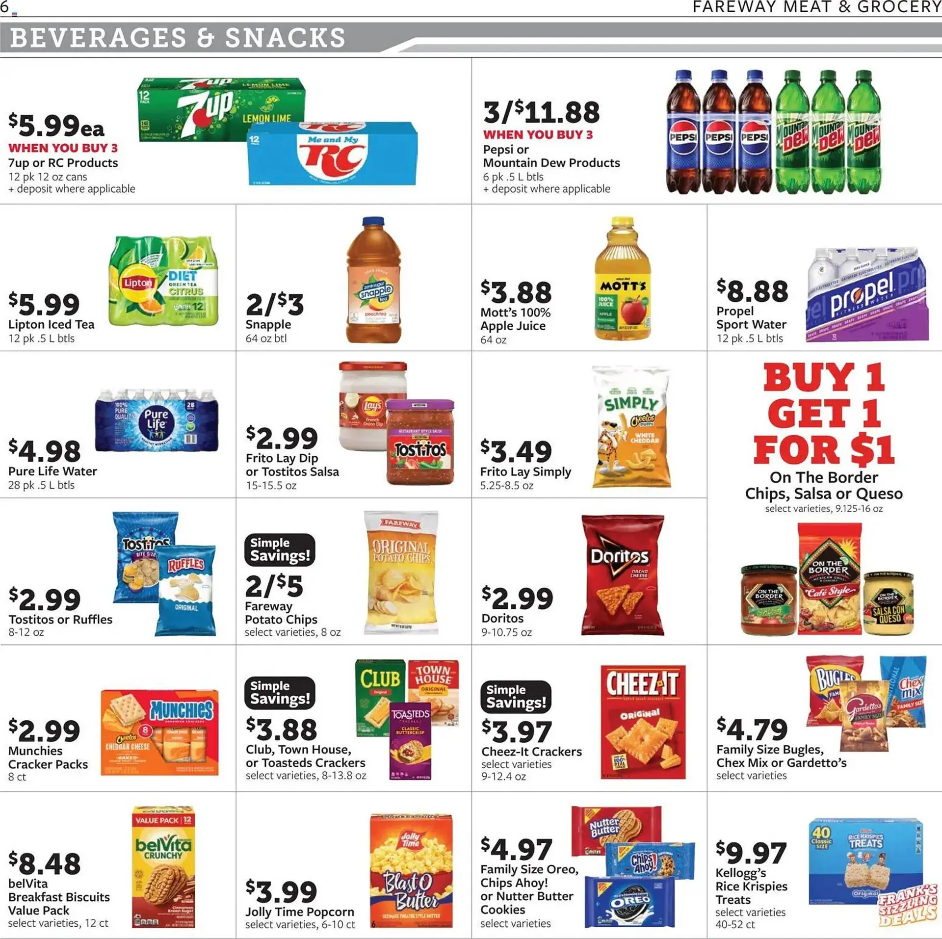 Weekly promotion Fareway weekly ad spanning from May 4 to May 9 2026 - Page 6 for Catalogue 365