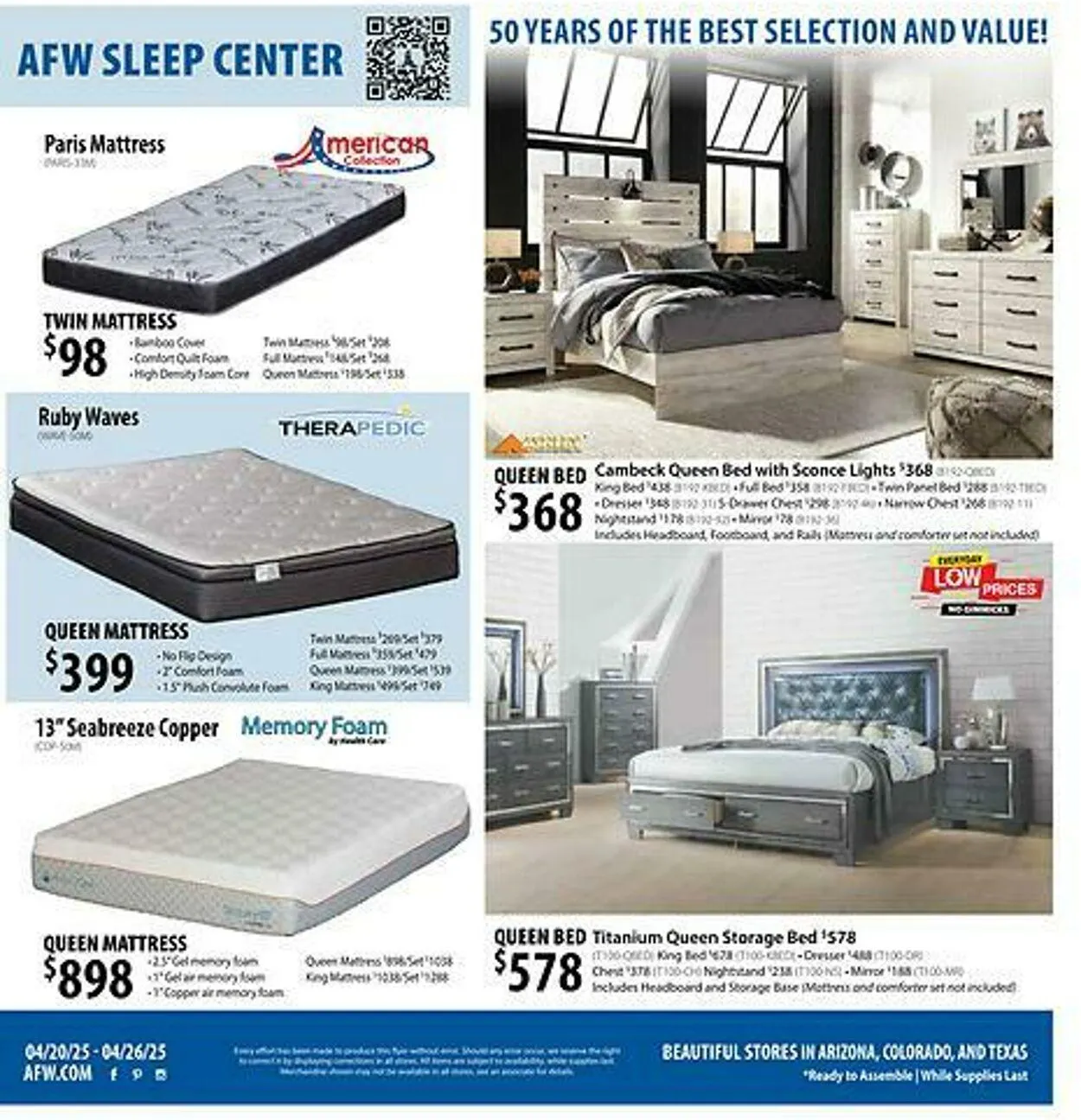 Weekly ad American Furniture Warehouse Current weekly ad from September 28 to October 12 2025 - Page 7