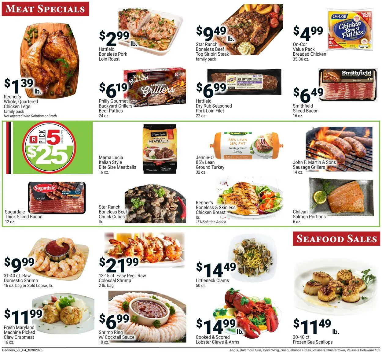 Weekly ad Redner’s Warehouse Market Current weekly ad from October 30 to November 5 2025 - Page 4