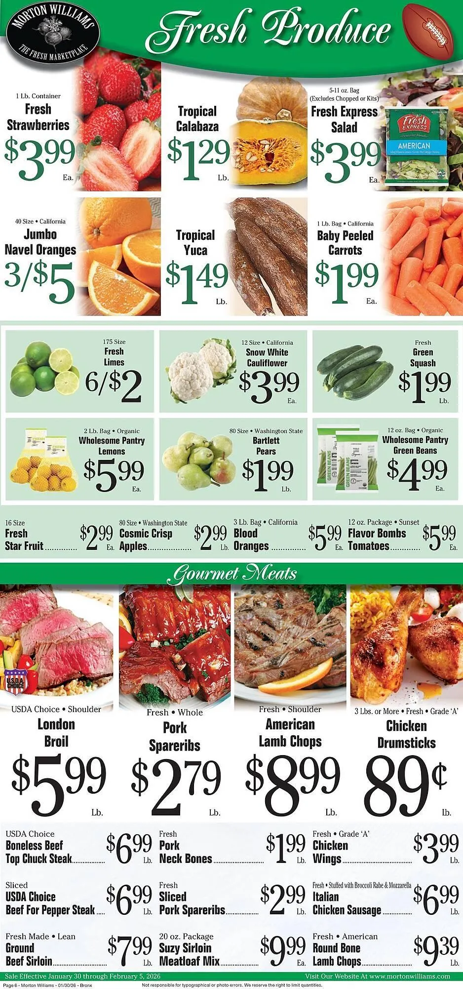Weekly ad Morton Williams weekly ad from January 30 to February 5 2026 - Page 6