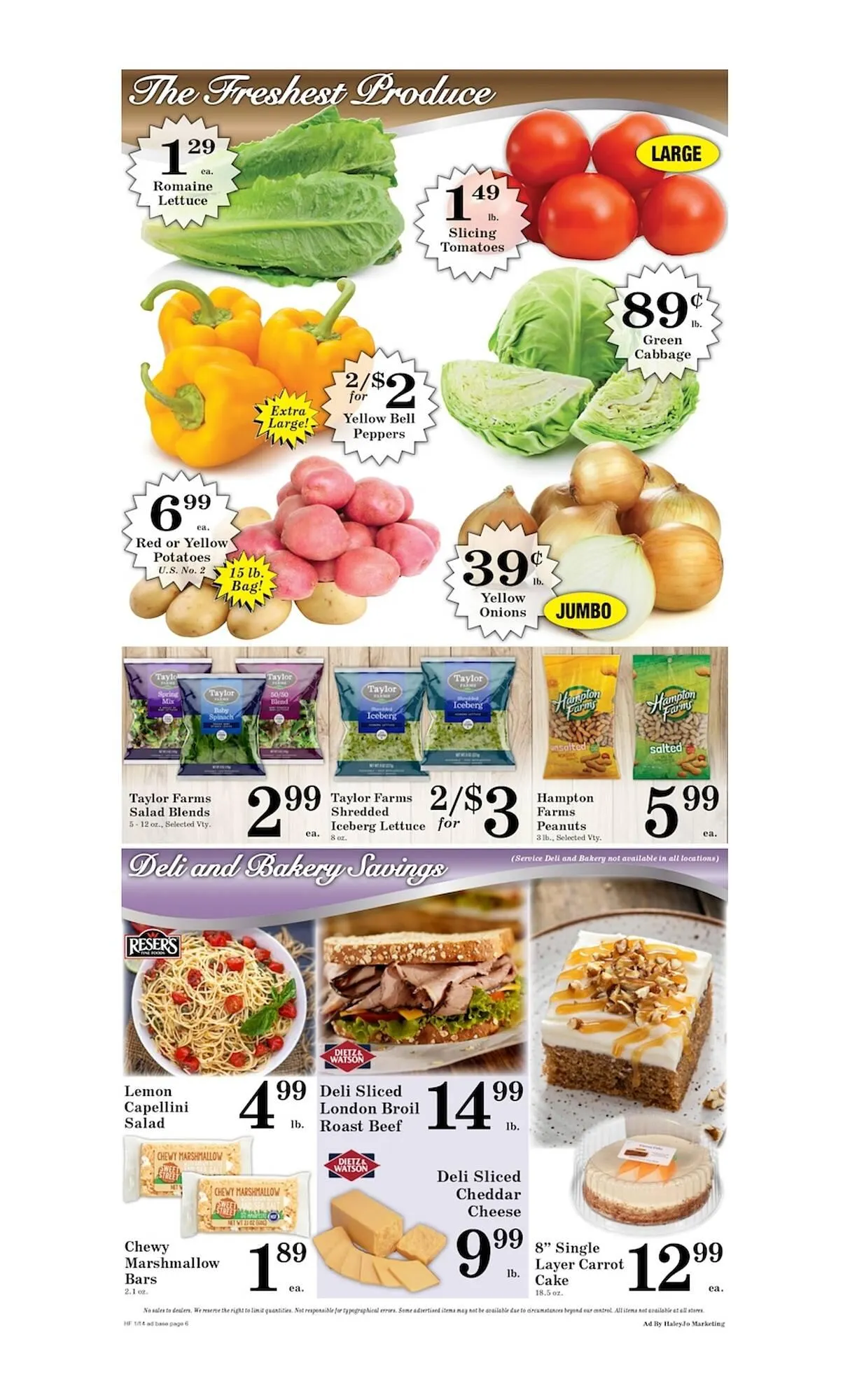 Weekly ad Harvest Foods weekly ad from January 14 to January 20 2026 - Page 6