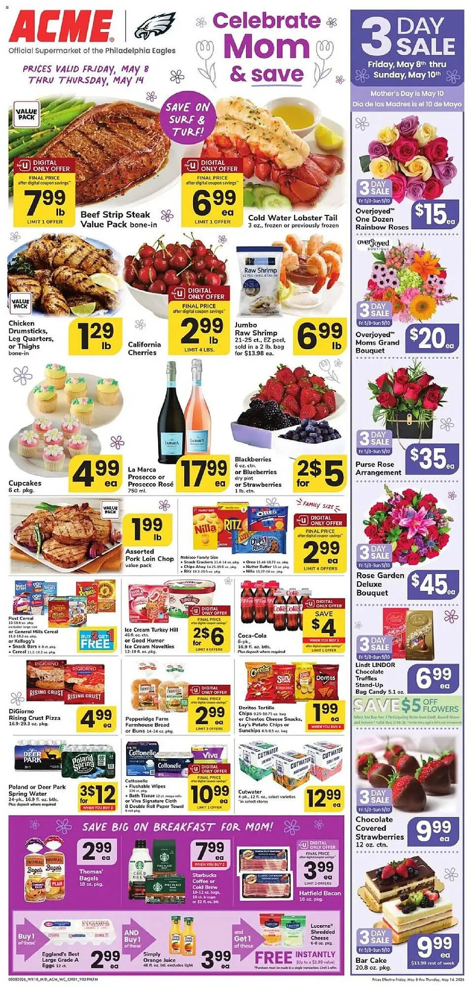 Weekly ad ACME weekly ad from May 8 to May 14 2026 - Page 1