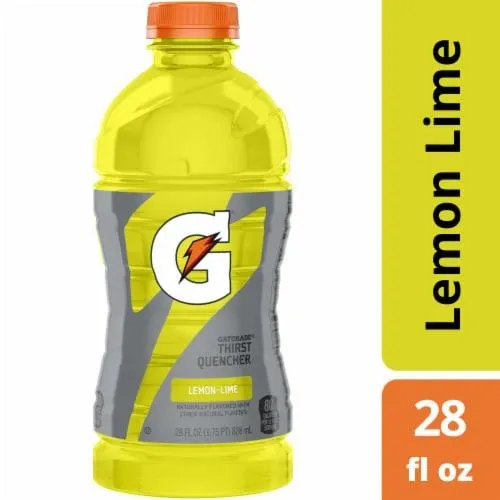 Gatorade® Yellow Lemon Lime Sports Drink Bottle