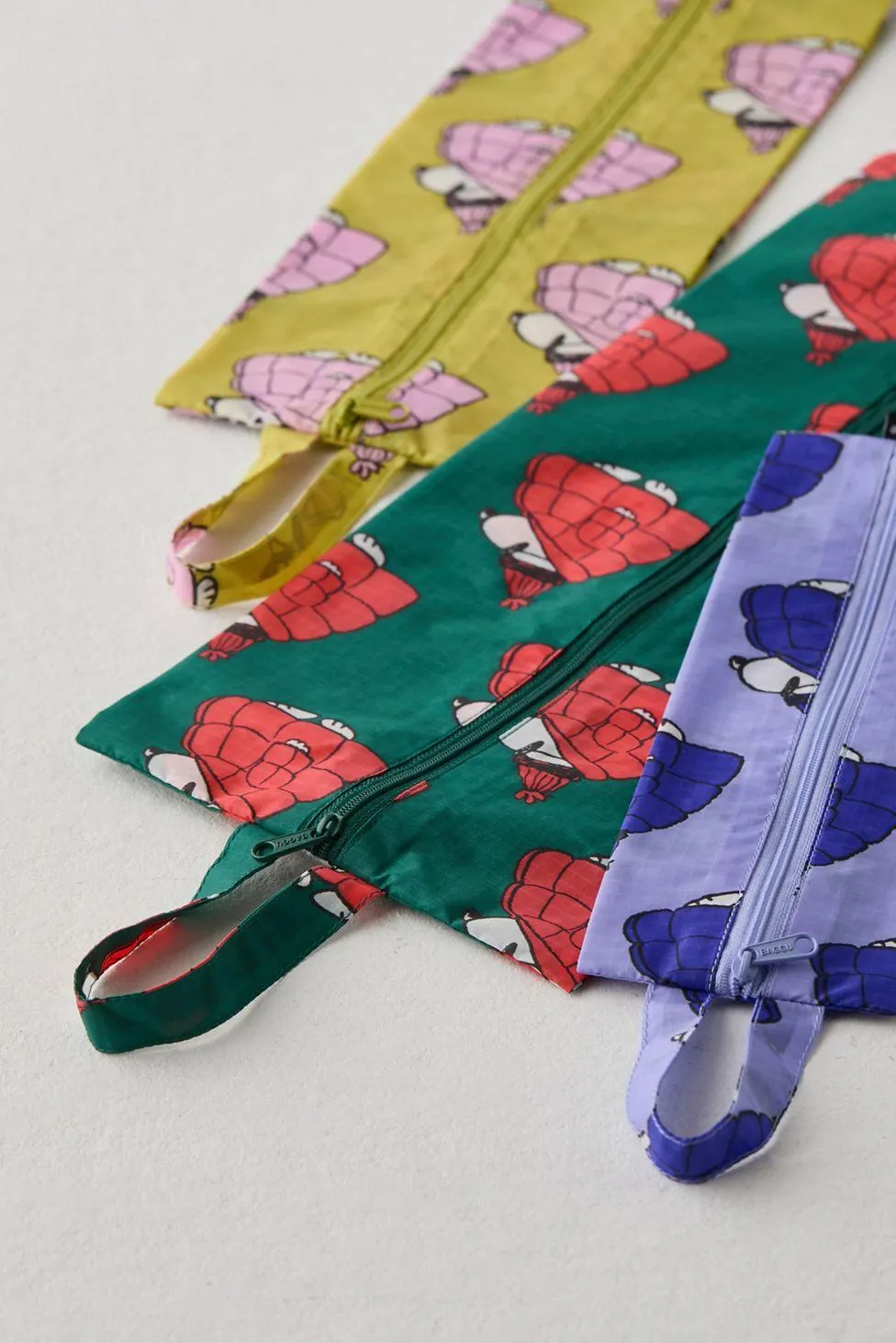 BAGGU 3D Zip Pouch Trio Set