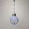 Italian Murano Glass Globe Chandelier, 1970s