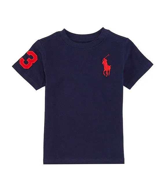 Little Boys Short-Sleeve Big Pony Jersey T-Shirt