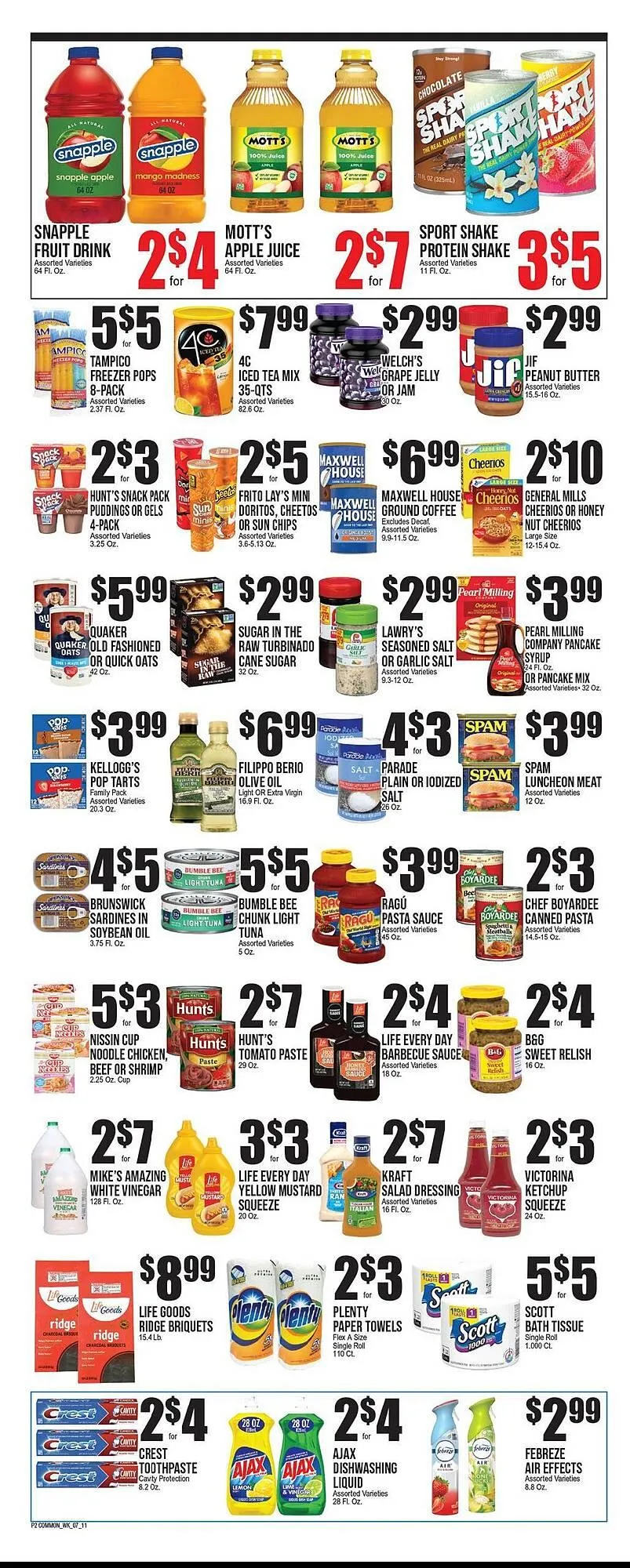 Catálogo de Extra Supermarket Weekly Ad 11 de julio al 24 de julio 2025 - Página 2