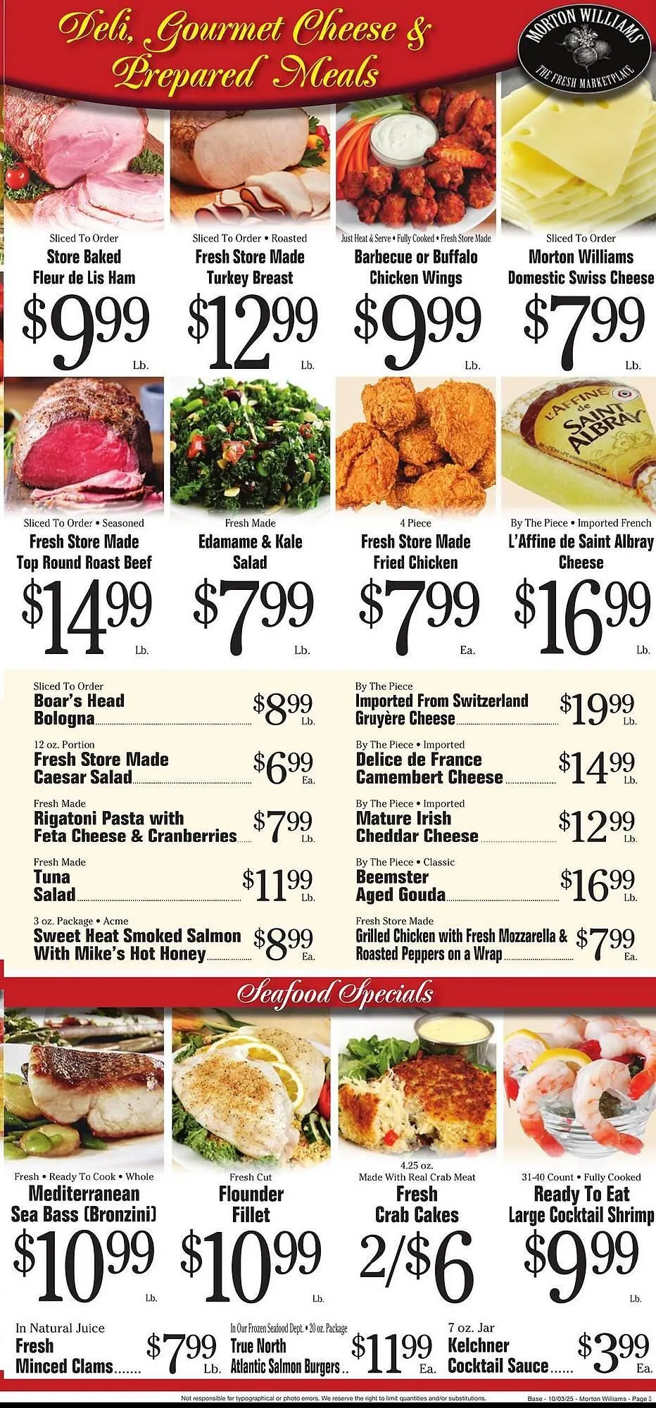 Weekly ad Morton Williams weekly ad from October 3 to October 9 2025 - Page 3
