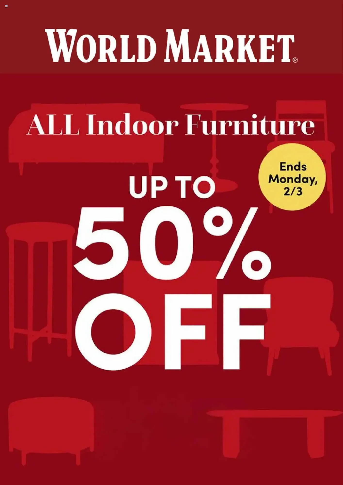 World Market Weekly Ad - 1