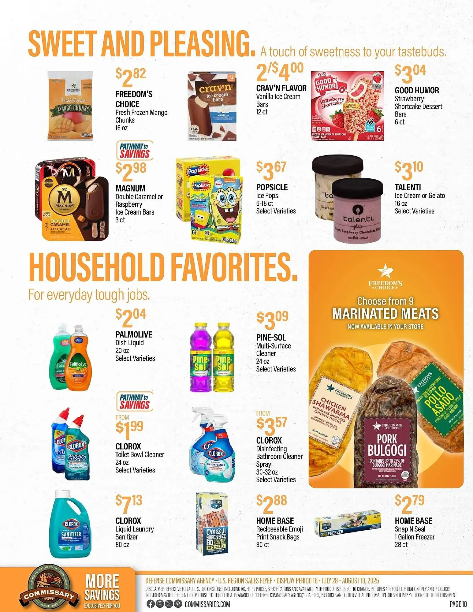 Weekly ad Commissary Weekly Ad from July 28 to August 10 2025 - Page 10
