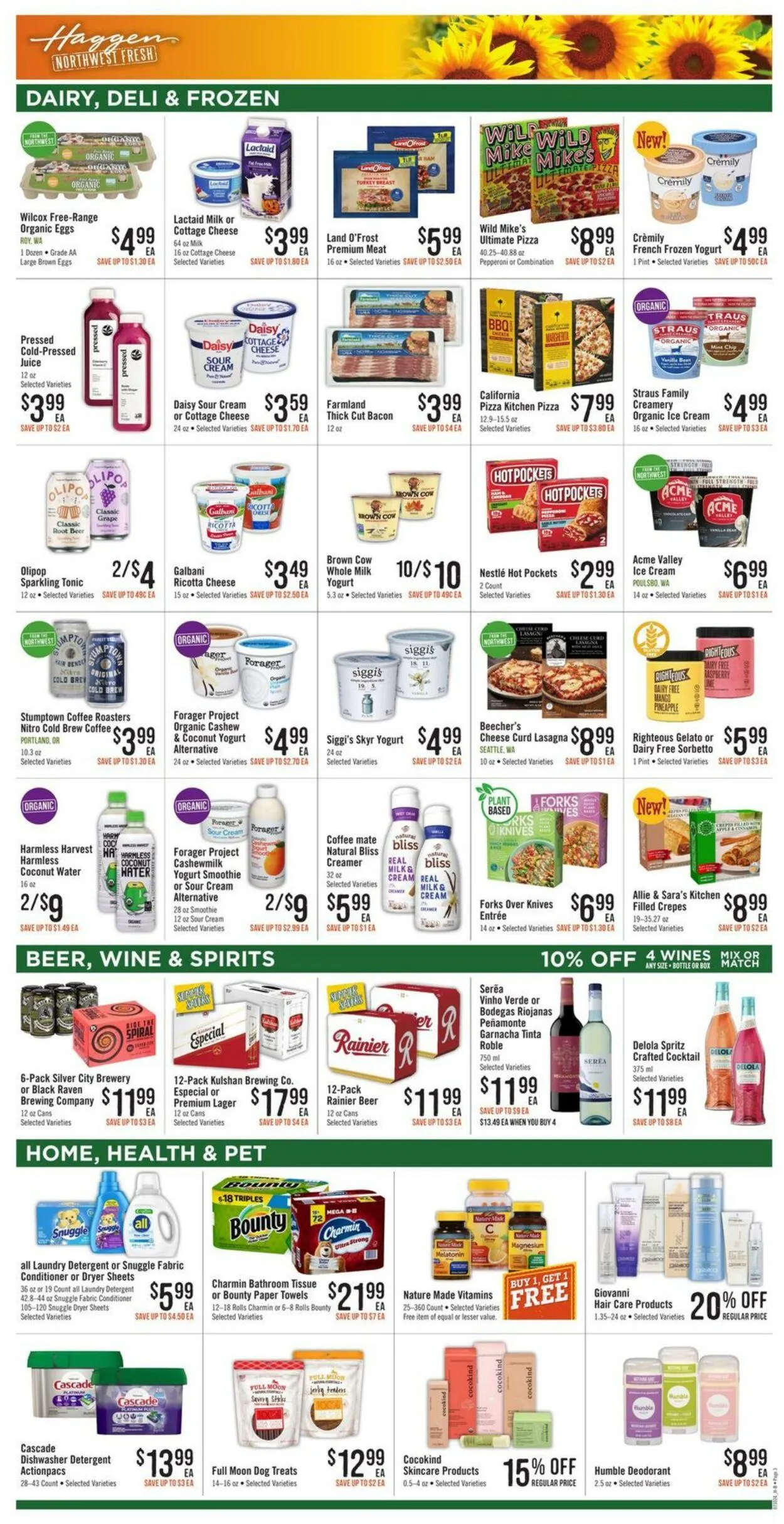 Weekly ad Haggen Current weekly ad from July 10 to July 23 2024 - Page 3