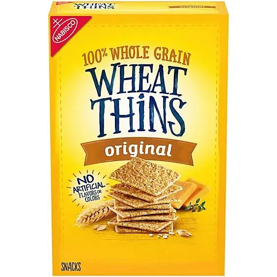 Wheat Thins Original Whole Grain Wheat Crackers - 8.5 Oz