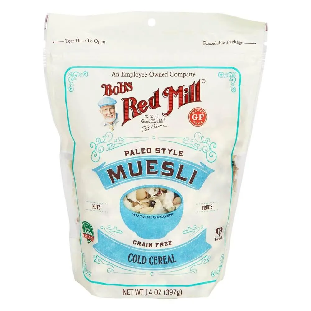 Bob’s Red Mill Paleo Style Muesli Cold Cereal, 14 oz