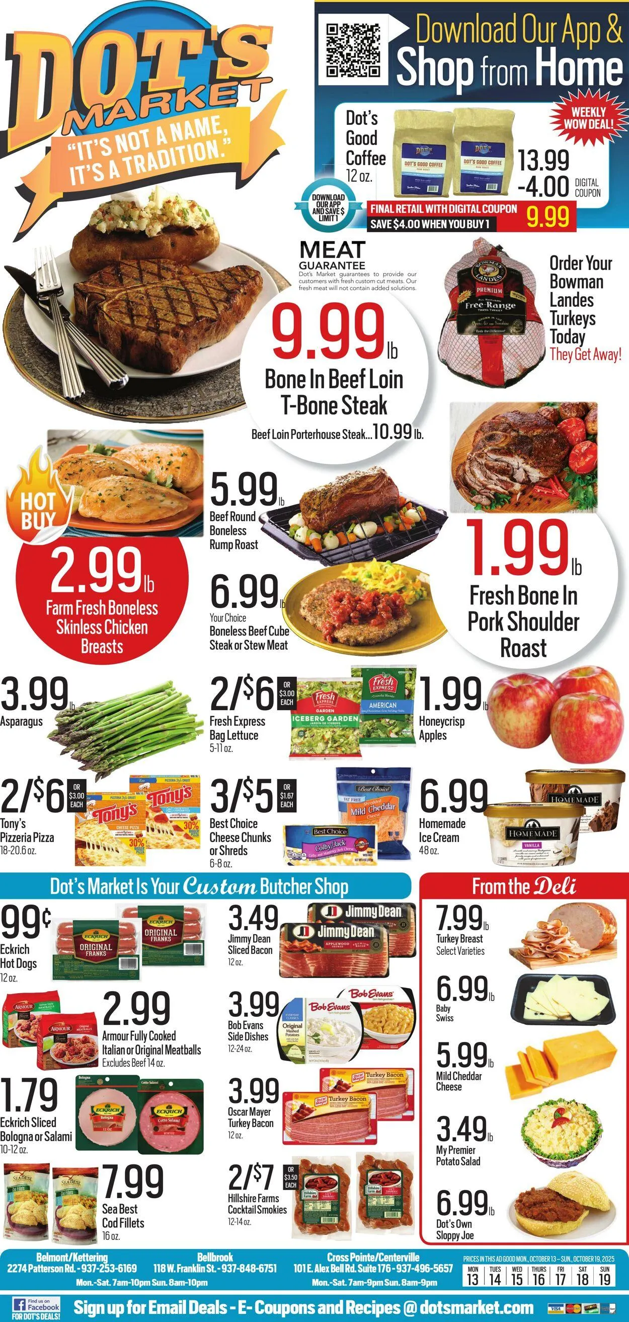 Weekly ad Dot's Market from October 13 to October 27 2025 - Page 1