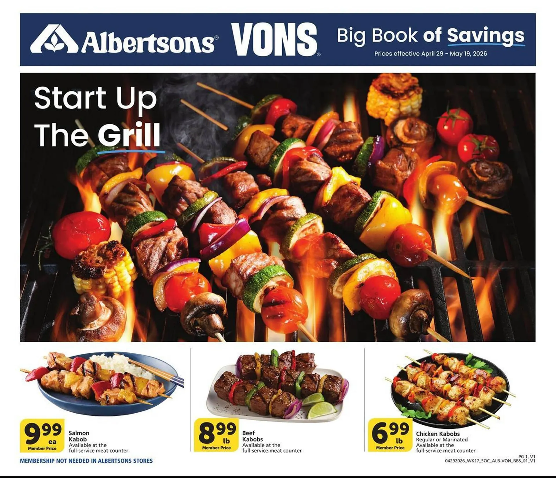 Vons weekly ad - 1