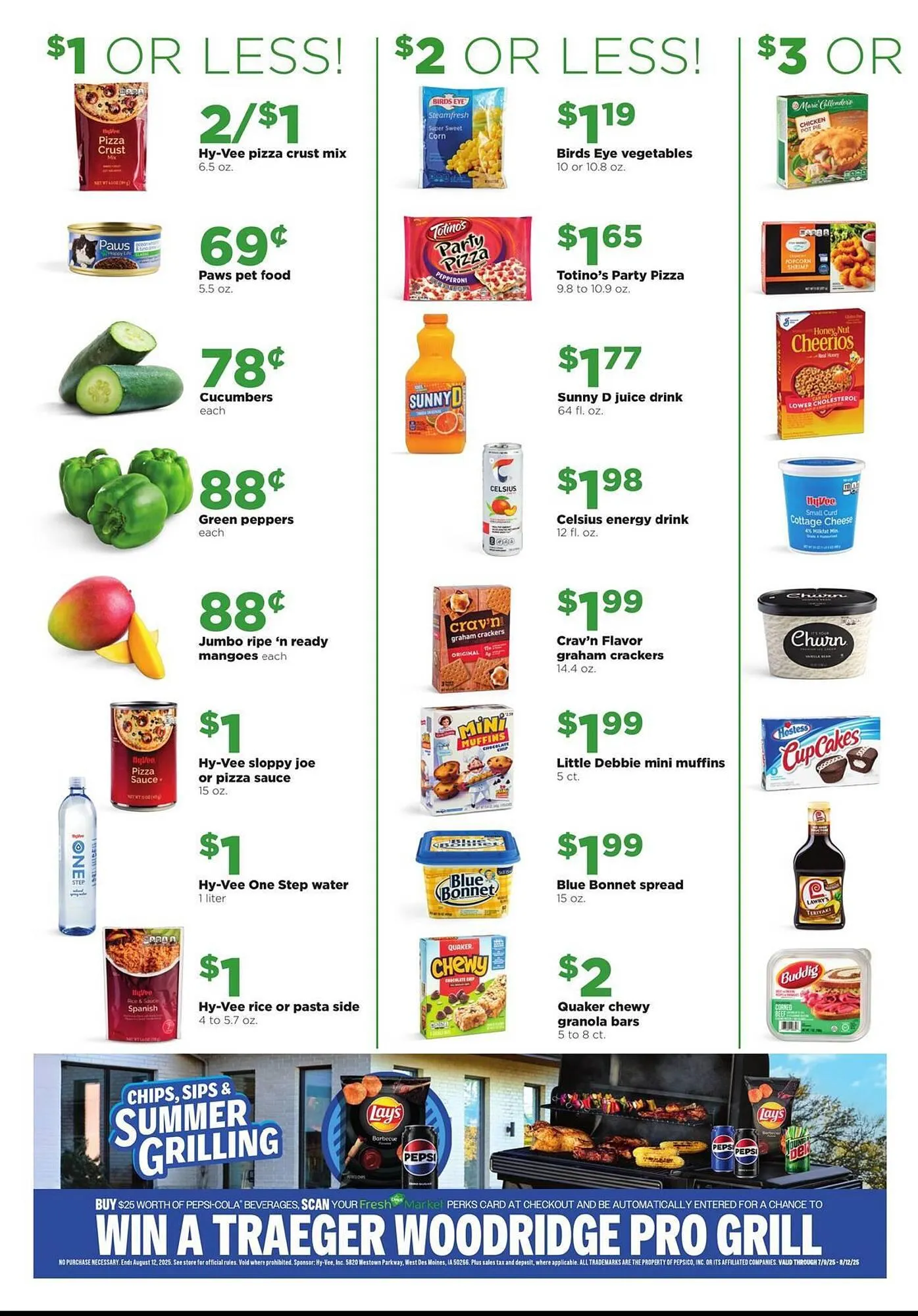 Weekly ad Hy-Vee Weekly Ad from August 6 to August 12 2025 - Page 2