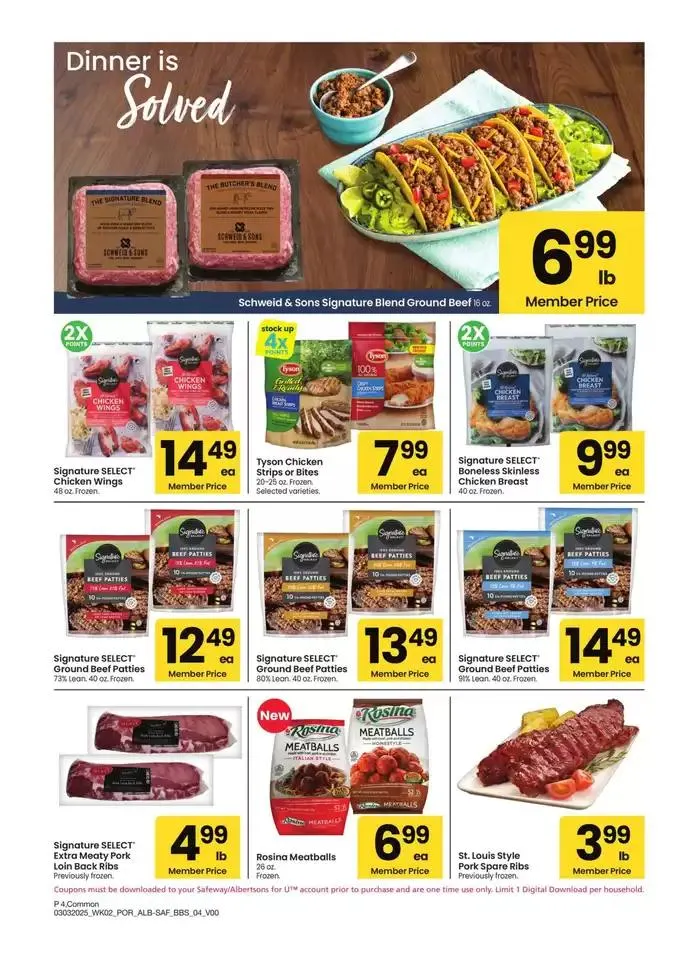 Weekly ad Albertsons - Portland - BBS from March 3 to March 30 2025 - Page 4