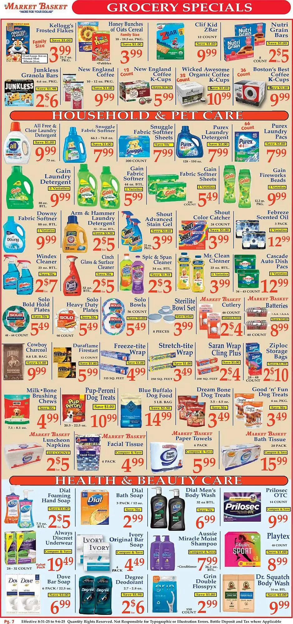 Weekly ad Market Basket Weekly Ad from August 31 to September 6 2025 - Page 7