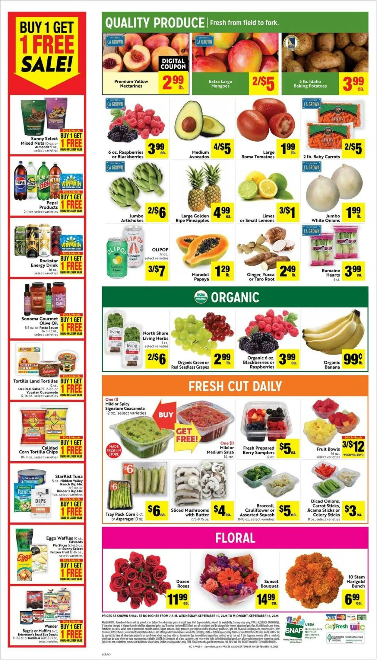 Weekly ad Save Mart Current weekly ad from September 10 to September 16 2025 - Page 6