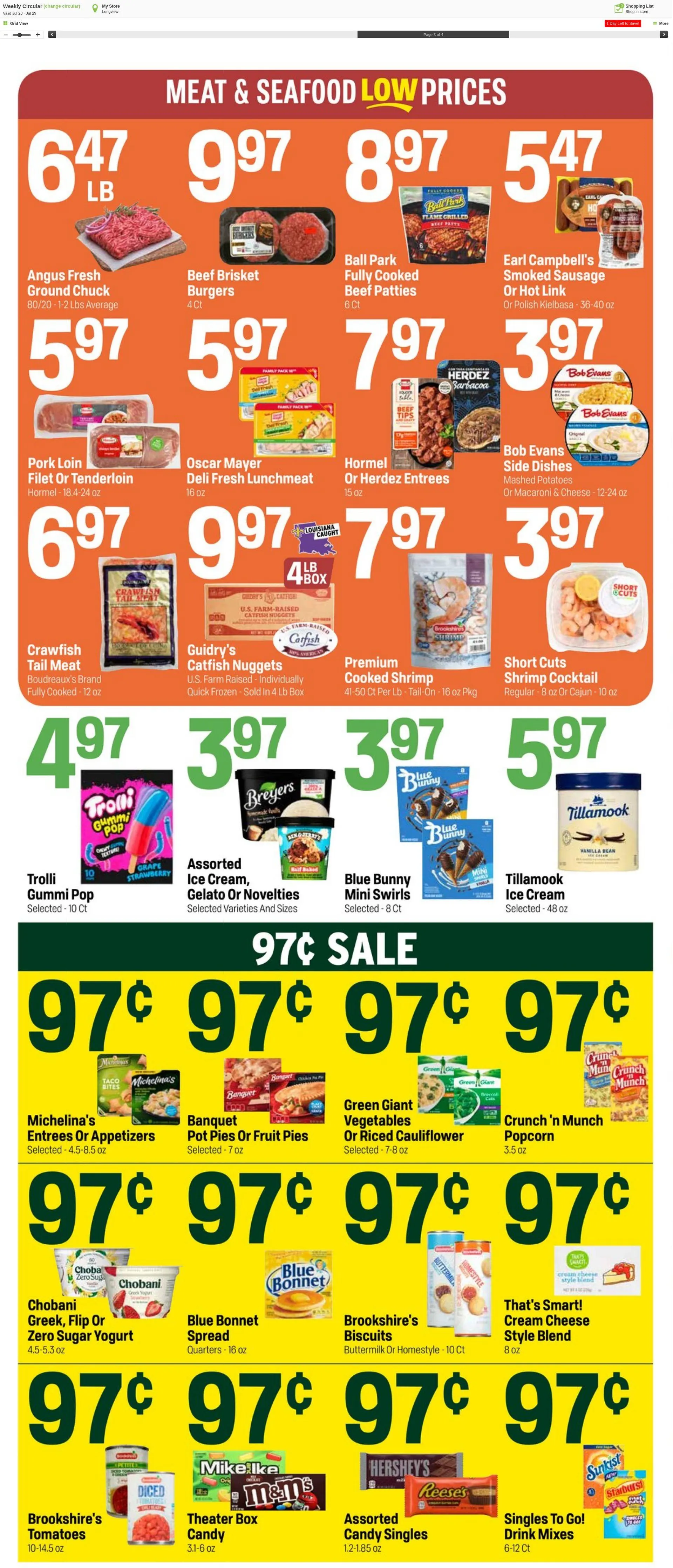 Weekly ad Super1Foods from July 30 to August 5 2025 - Page 3