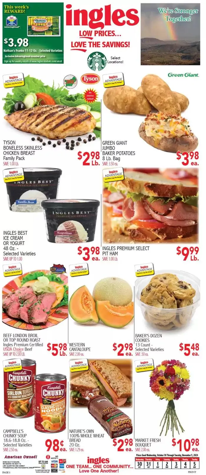 Weekly ad Ingles Markets weekly ad from October 30 to November 13 2024 - Page 1