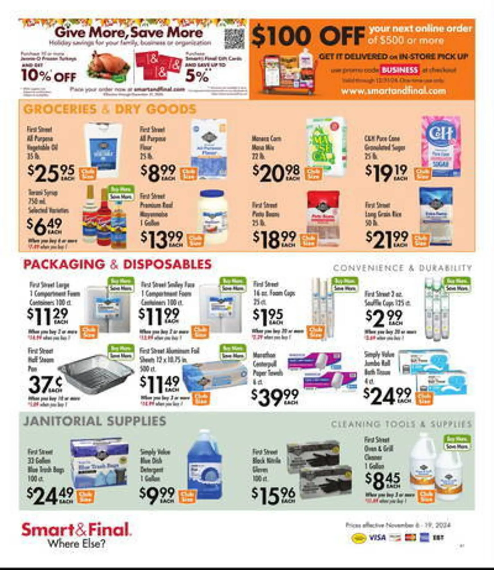 Weekly ad Smart & Final Weekly Ad from November 6 to November 19 2024 - Page 2