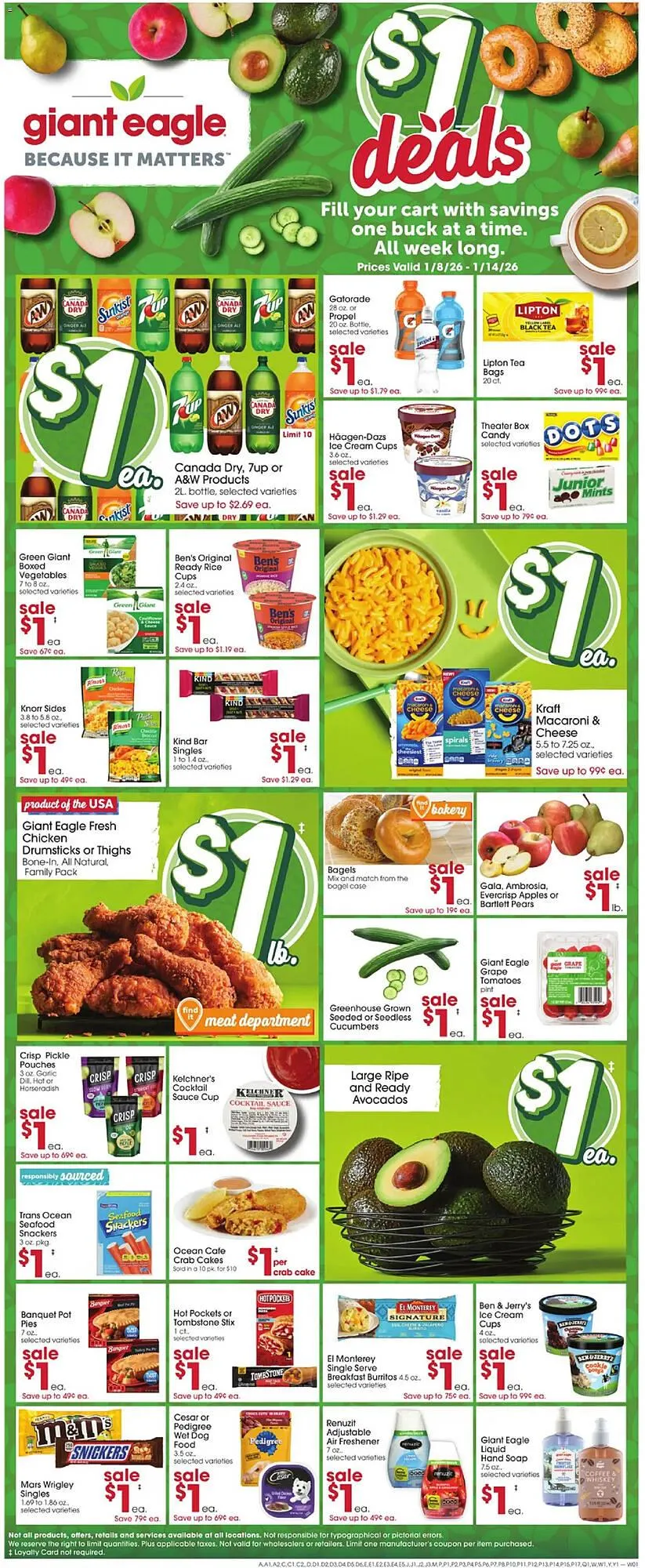 Giant Eagle weekly ad - 1