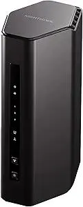 NETGEAR Nighthawk Dual-Band WiFi 7 Router (RS140) - Router Only, BE5000 Wireless Speed (up to 5.0 Gbps) - Covers up to 2,250 sq. ft., 80 Devices - 2.5 Gig Internet Port – Free Expert Help