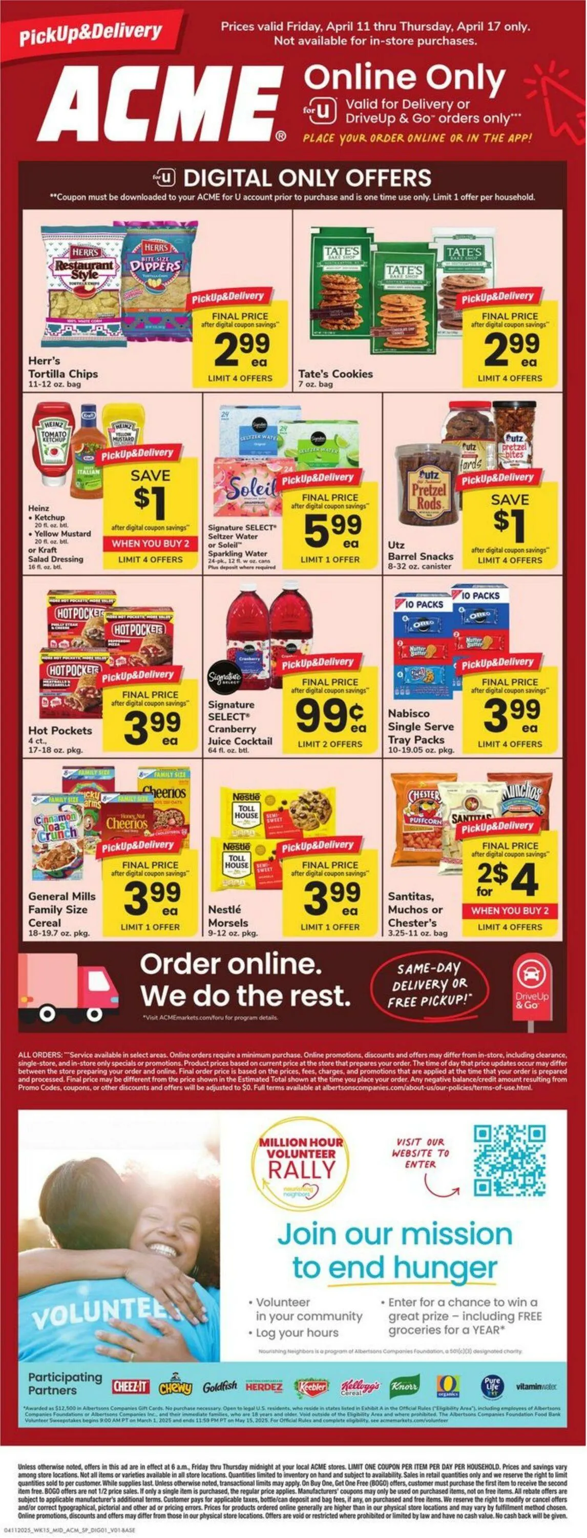 Weekly ad Acme Current weekly ad from April 11 to April 17 2025 - Page 1