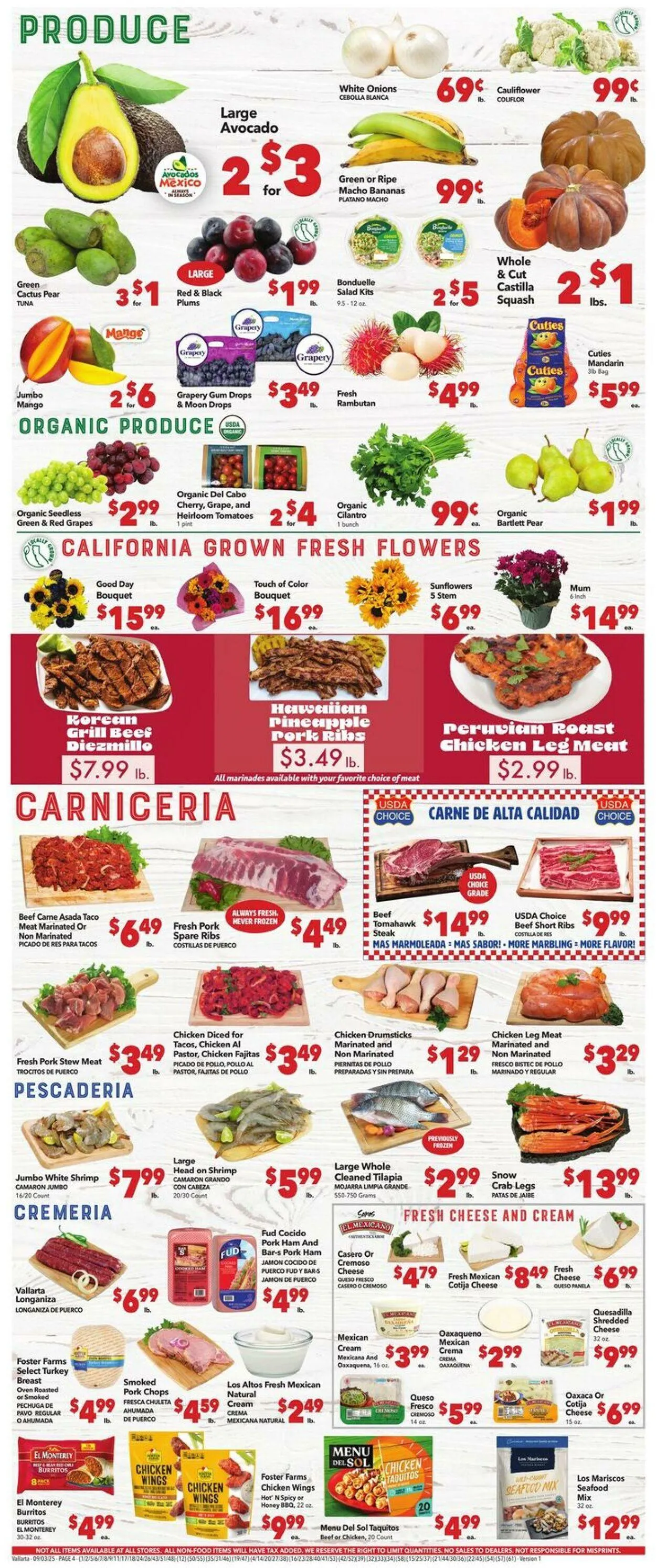 Weekly ad Vallarta from September 3 to September 9 2025 - Page 4