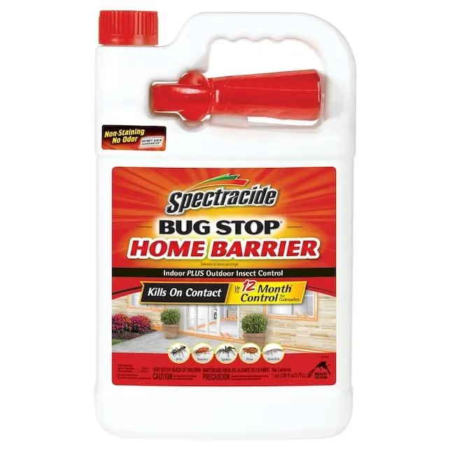 Spectracide Bug Stop Home Barrier 1.0 -Gallon Trigger spray Insect killer