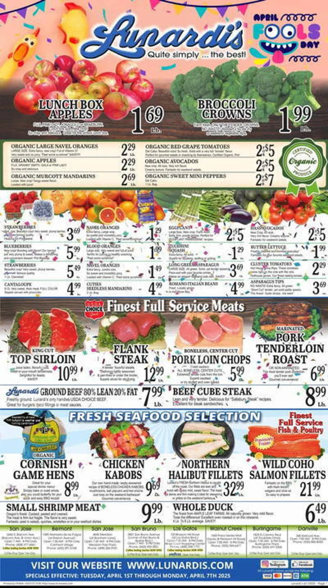 Lunardis Weekly Ad - 1