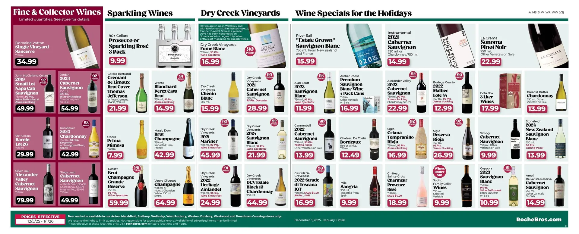 Weekly ad Roche Bros weekly ad from December 26 to January 1 2026 - Page 10