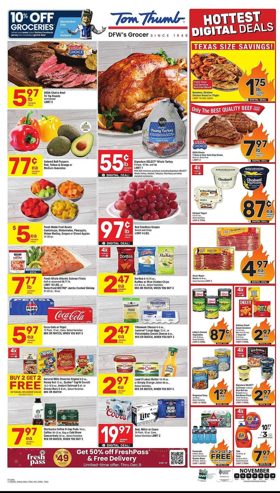 Weekly ad Tom Thumb weekly ad from November 12 to November 18 2025 - Page 3