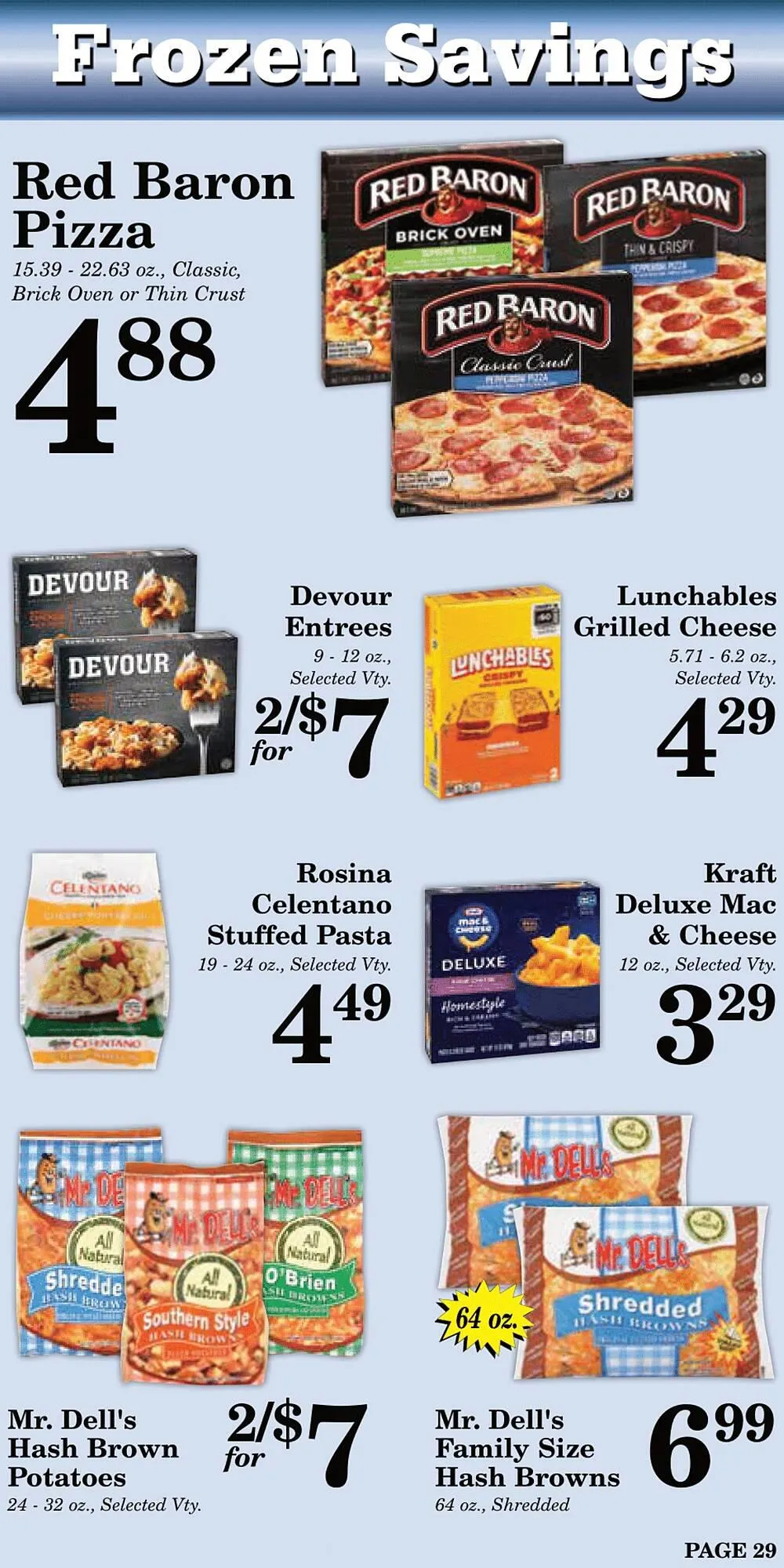 Weekly ad Harvest Foods ad from July 2 to July 29 2025 - Page 30