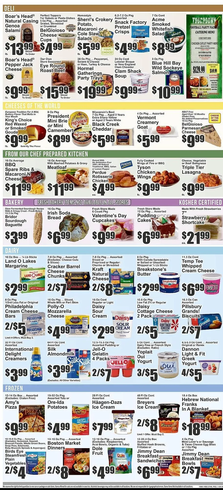 Weekly promotion The Food Emporium circular spanning from January 30 to February 5 2026 - Page 3 for Catalogue 365
