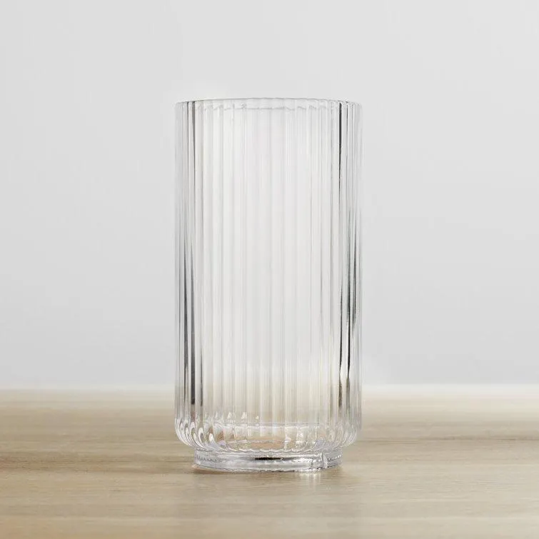 Laya Fluted Acrylic Drinking Glass (Set of 6)