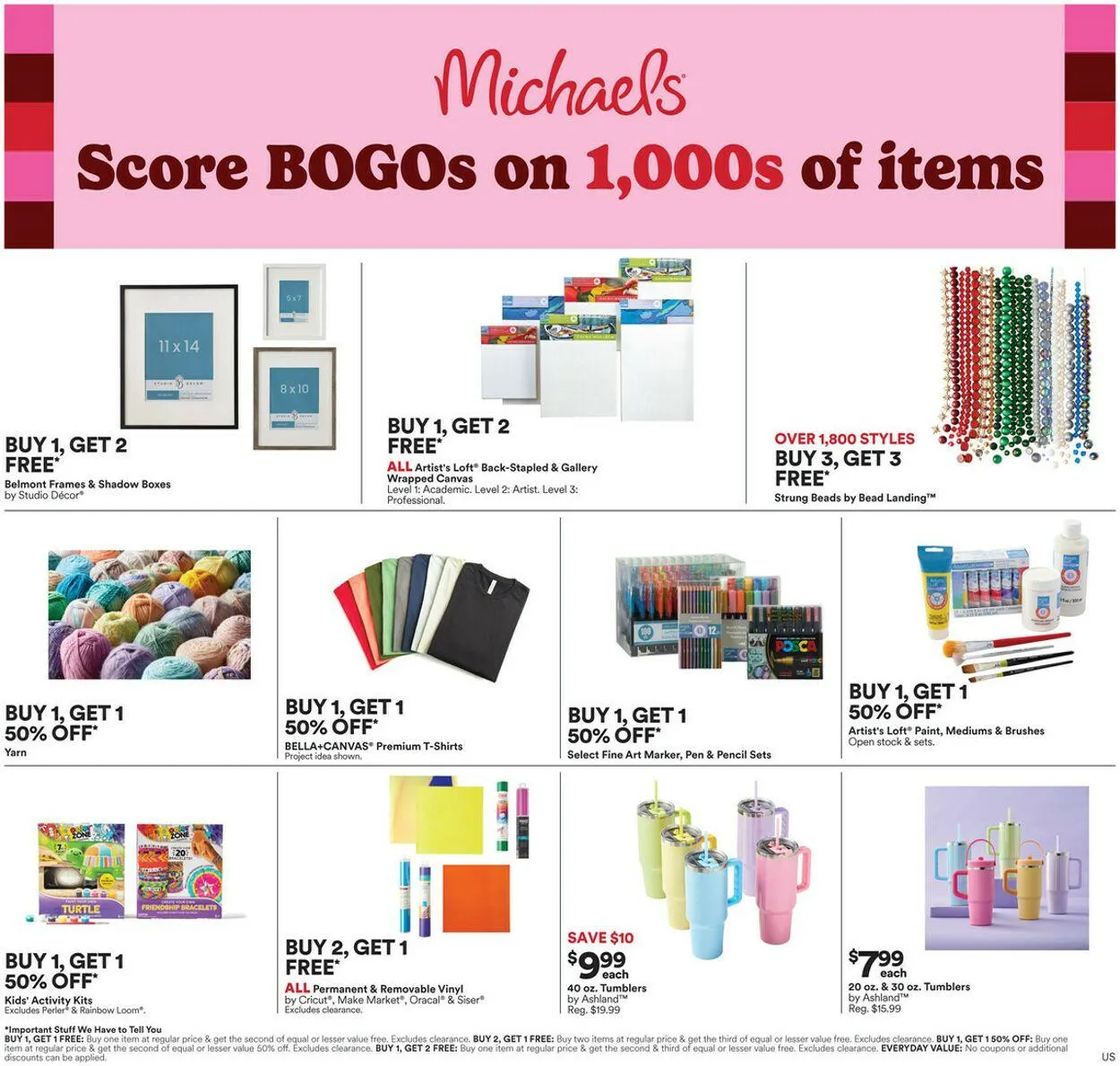 Michaels Current weekly ad - 1