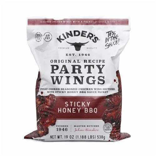 Kinder's® Sticky Honey BBQ Chicken Wings