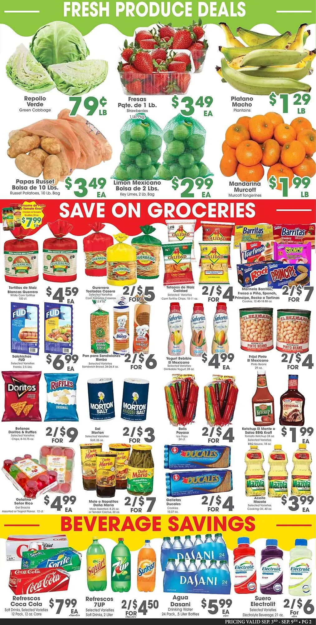 Weekly ad Arteagas Food Center weekly ad from September 3 to September 9 2025 - Page 2