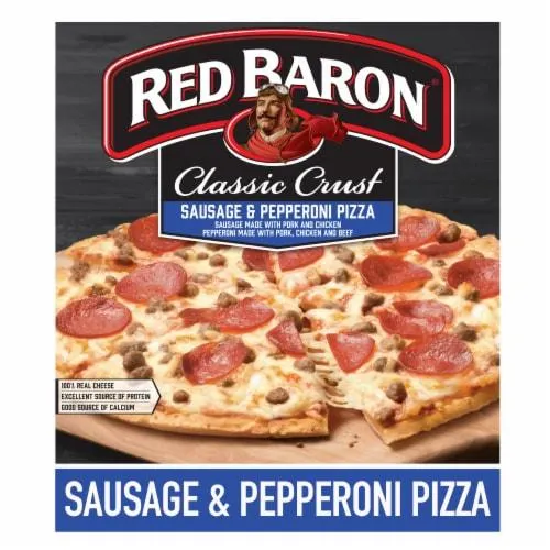Red Baron Sausage and Pepperoni Classic Crust Frozen Pizza